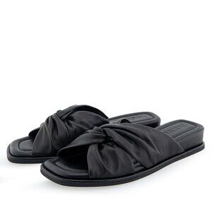 Aerosoles Brady Slide Sandals Black SZ 7